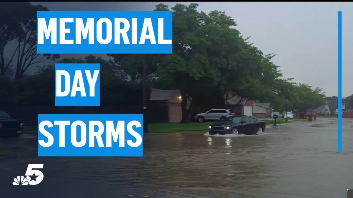 Storms slam North Texas with lightning, hail and high water – NBC 5 ...