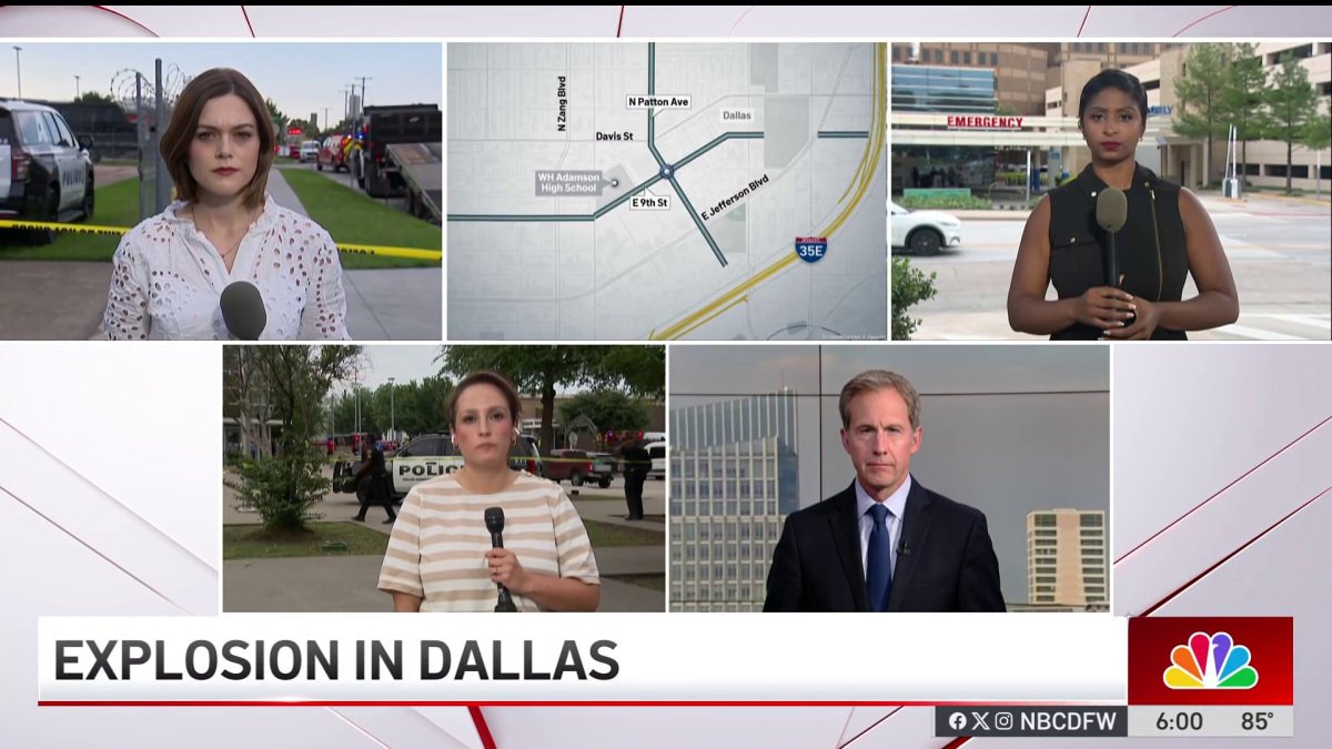 NBC 5 Team Coverage: Deadly natural gas explosion destroys Dallas apartment building