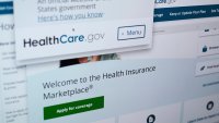Pages from the U.S. Affordable Care Act health insurance website