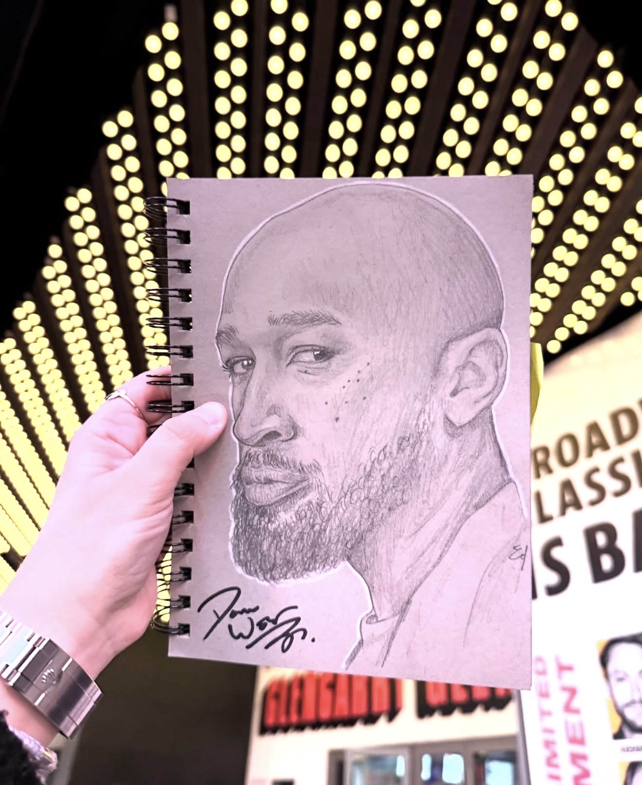 Meet Ed the Artist: NY mom sketches celebs and posts their reactions ...
