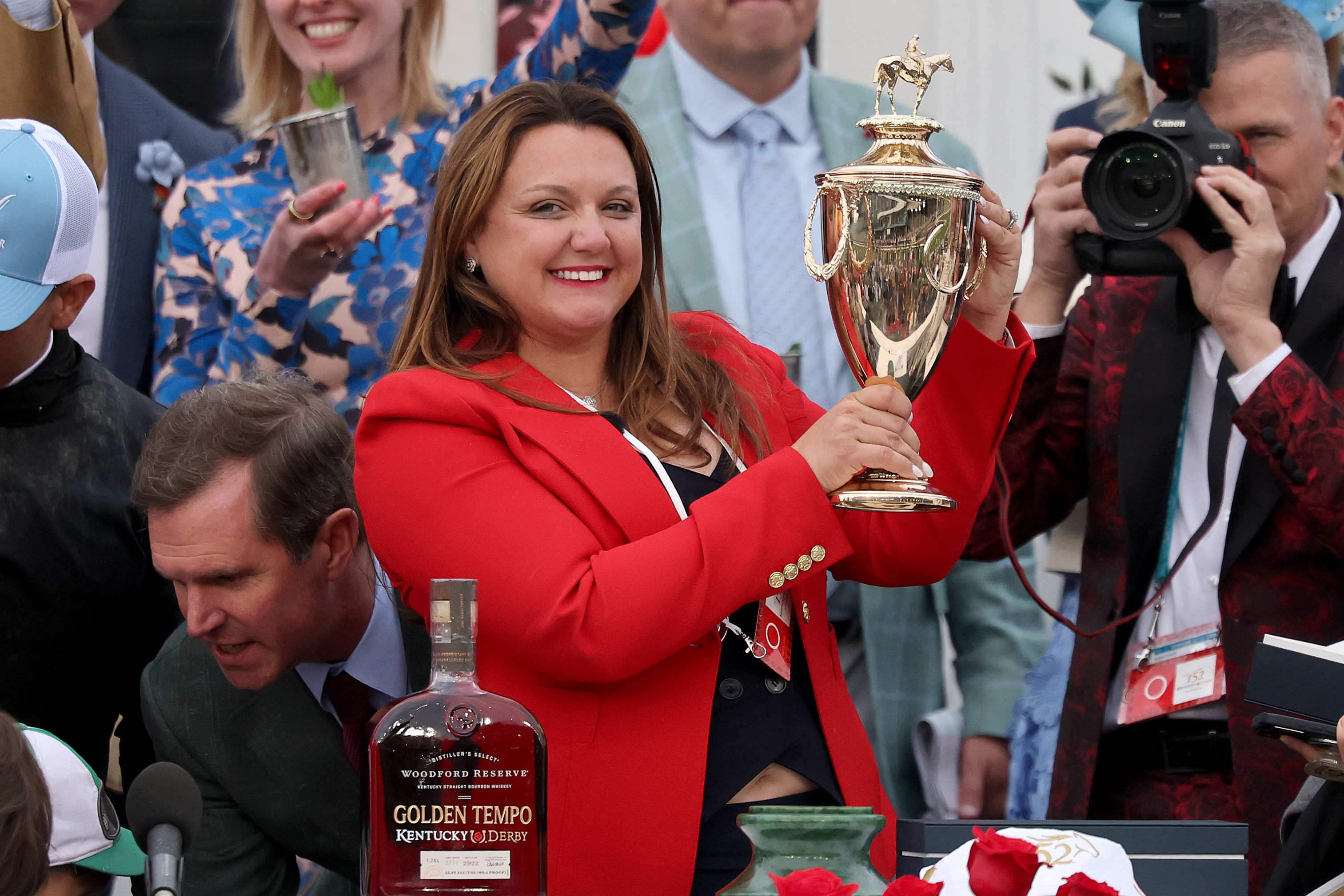 Kentucky Derby winner Cherie DeVaux bet on herself and won big