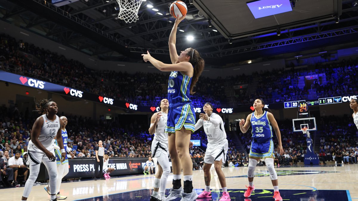 Wings rally past Aces behind Shepard's triple-double and Fudd's first start