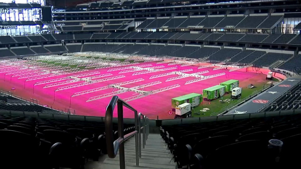 Inside the massive World Cup transformation happening at AT&T Stadium