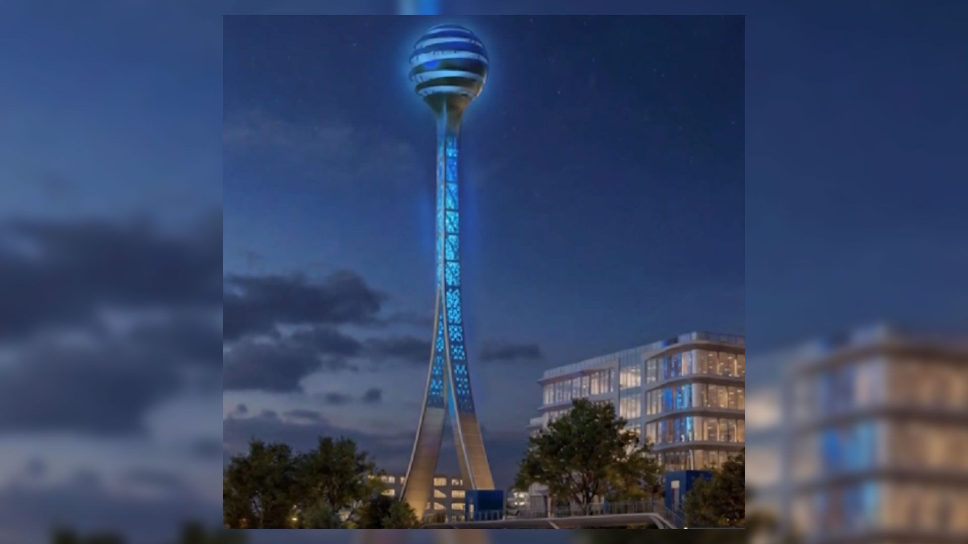 AT&T unveils plans for Plano headquarters with ‘mini Reunion Tower'