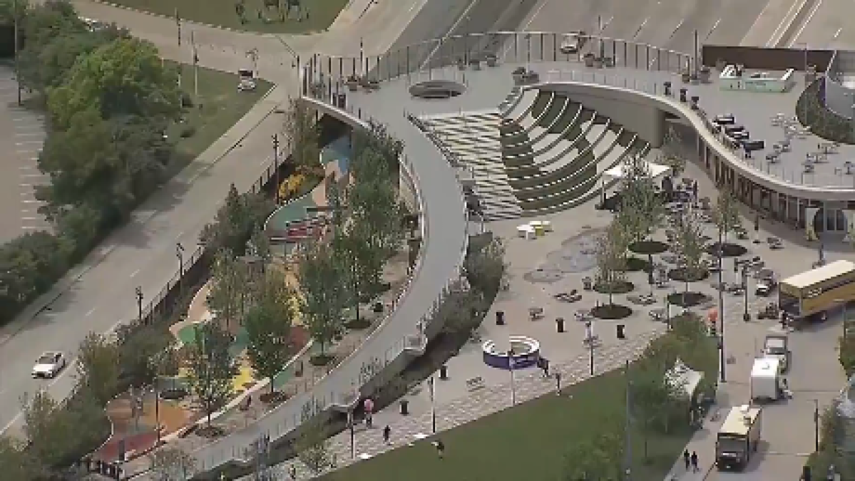 From freeway division to family destination: Dallas unveils Halperin Park