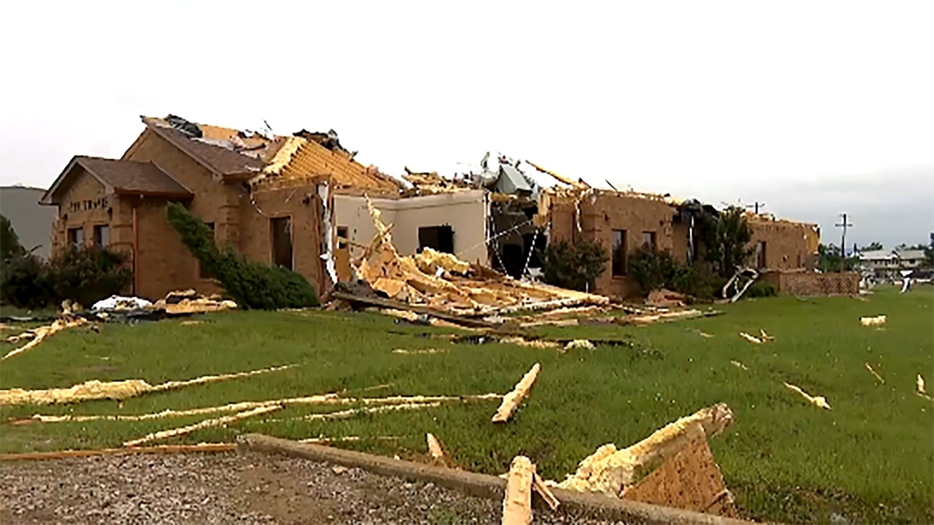 Mineral Wells church holds first Sunday service after building damaged by tornado