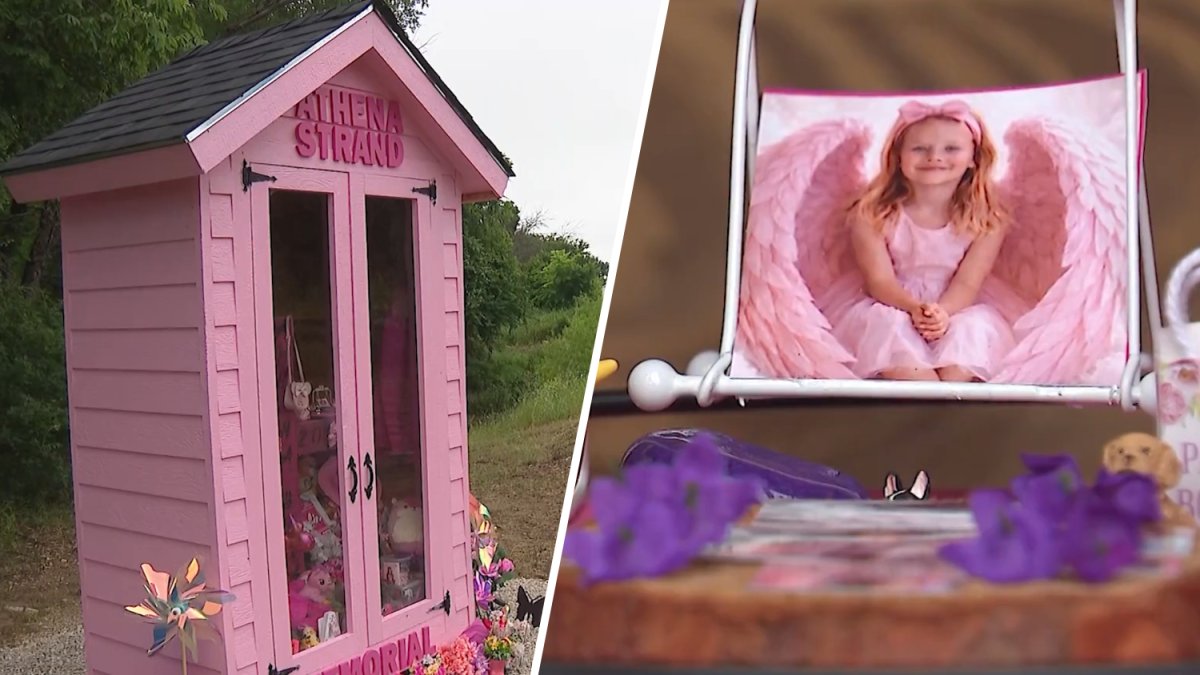 Memorial for Athena Strand turns site of tragedy into place of remembrance