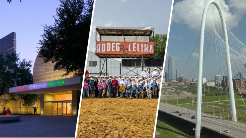 Dallas Museum of Art, Rodeo Celina, Margaret Hunt Hill Bridge