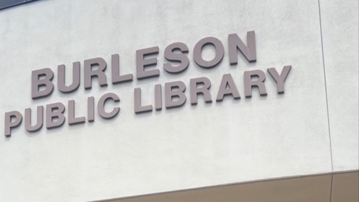 Beloved Burleson Library employee's push for fall reading goes viral