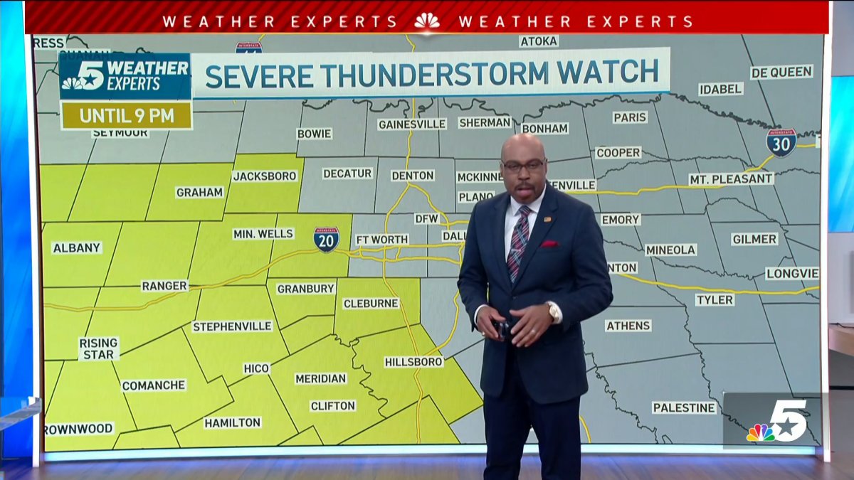 Severe Weather Forecast: Severe Thunderstorm Watch in effect for parts ...