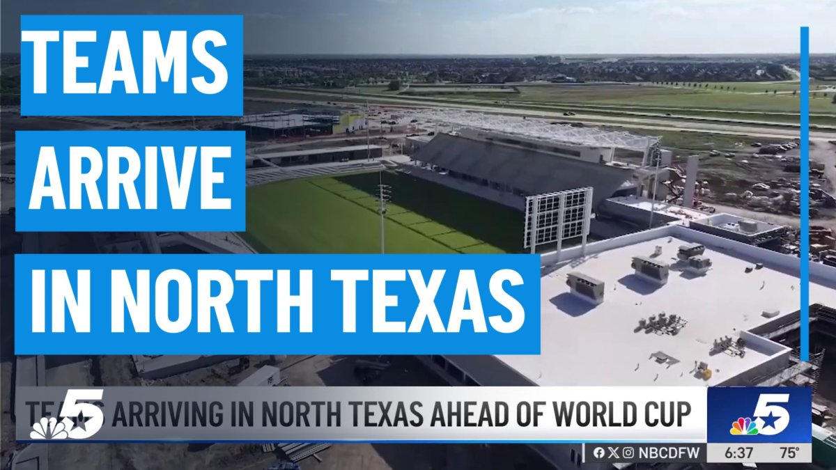 Two World Cup teams arrive in North Texas ahead of tournament kickoff
