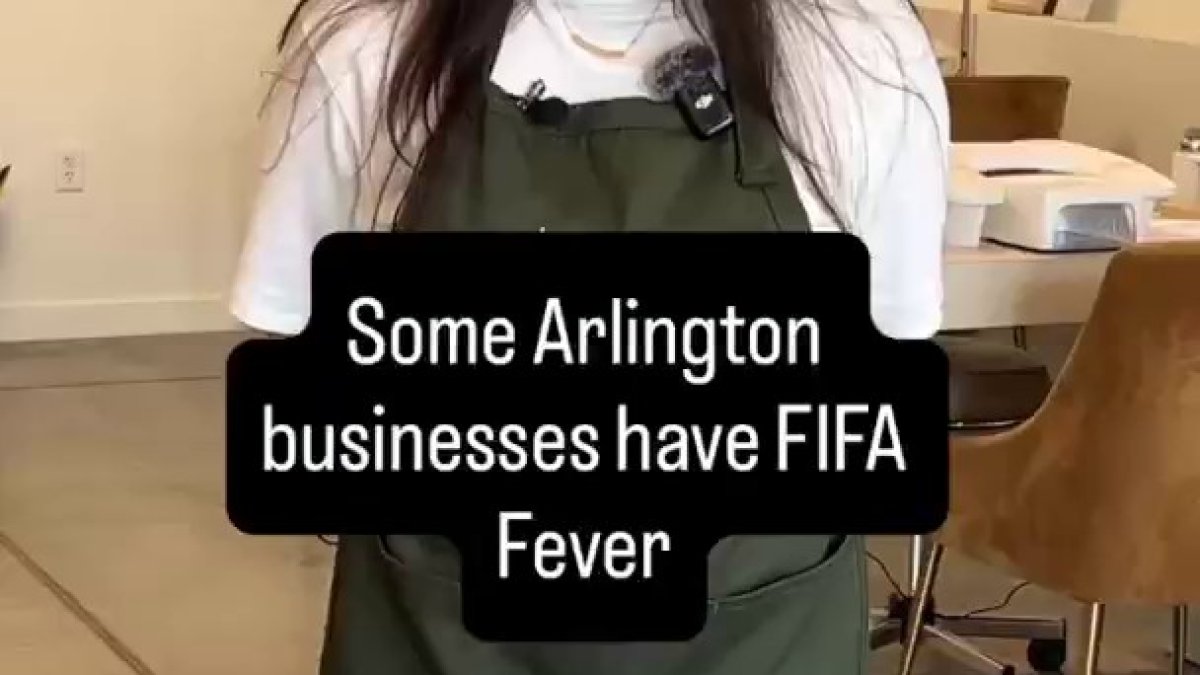 Arlington businesses decorate for FIFA World Cup