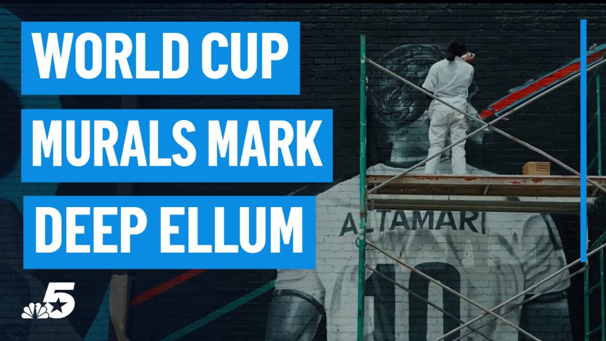 Deep Ellum unveils World Cup murals celebrating teams coming to North Texas