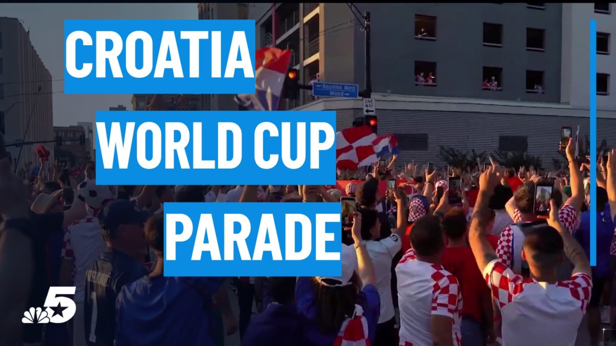 Why thousands of Croatia fans took over downtown Dallas