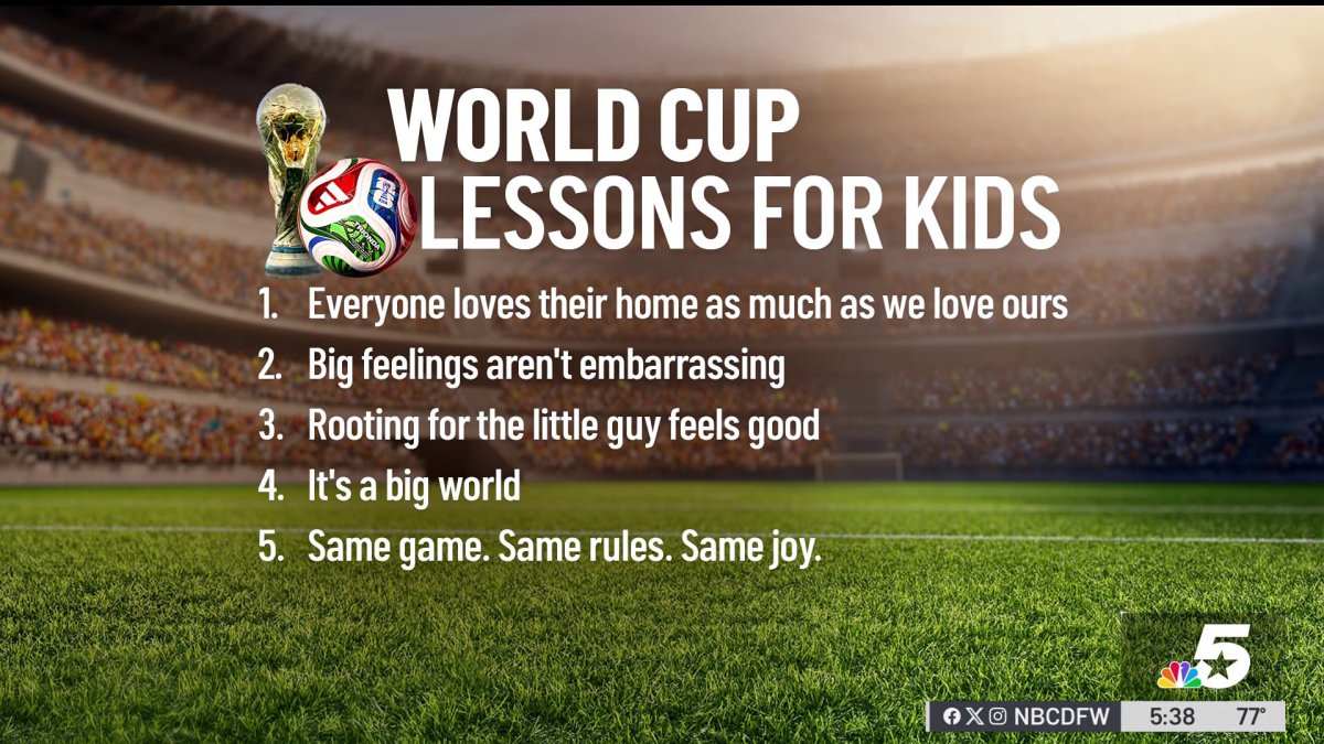 Benefits of watching the FIFA World Cup 2026 matches with your kids