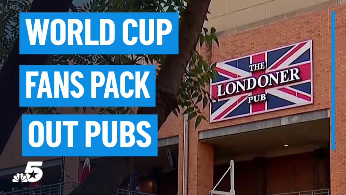 Wall-to-wall crowds fill North Texas pubs for England-Croatia showdown