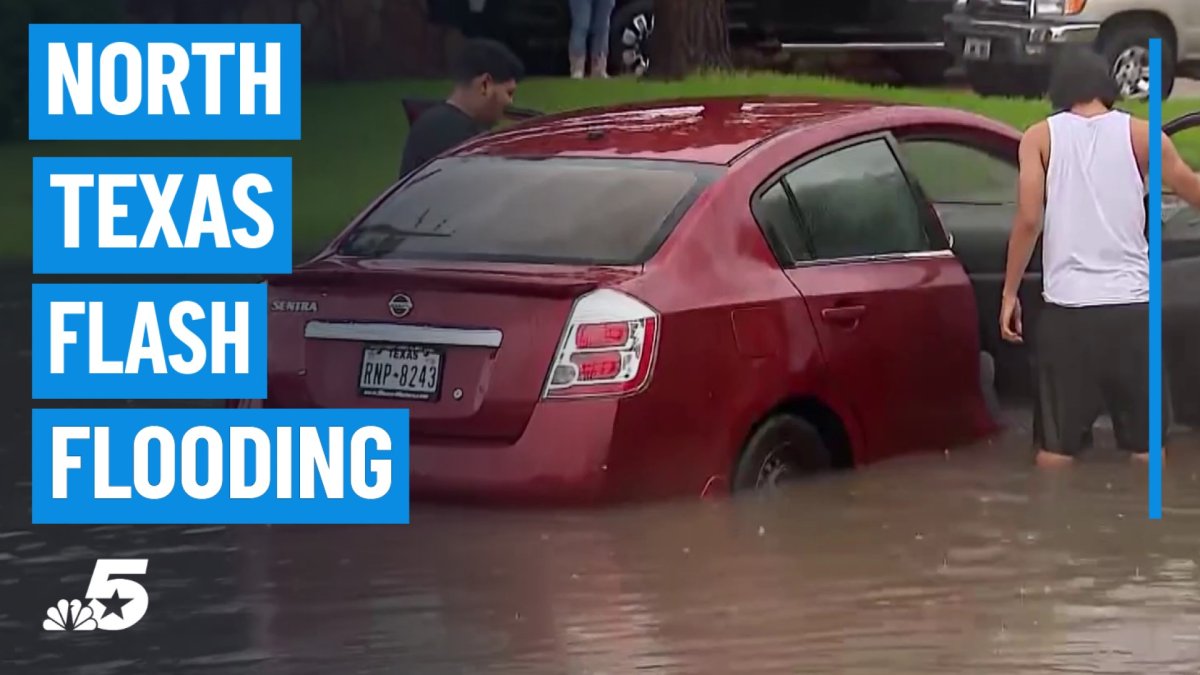 North Texas storms bring high water and house fires