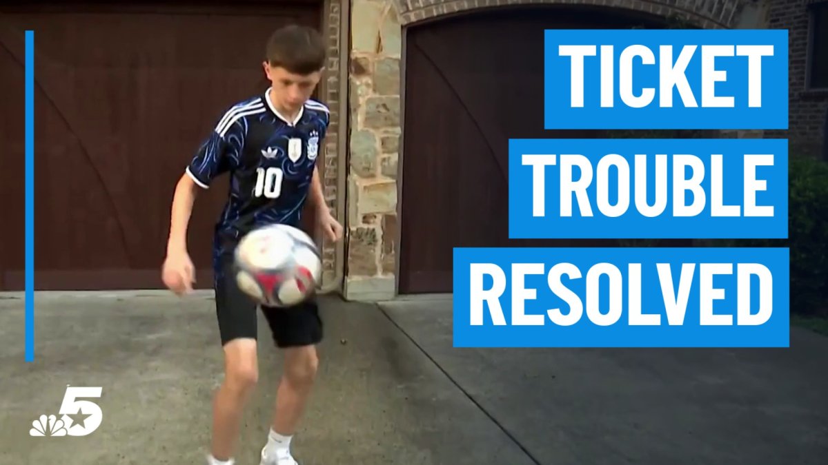Ticket trouble resolved for Messi Monday