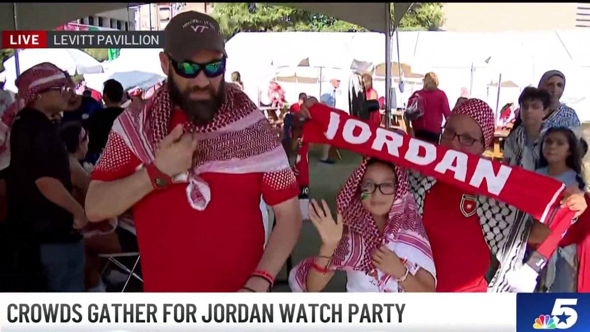 Jordan fans celebrate historic World Cup debut at Arlington watch party
