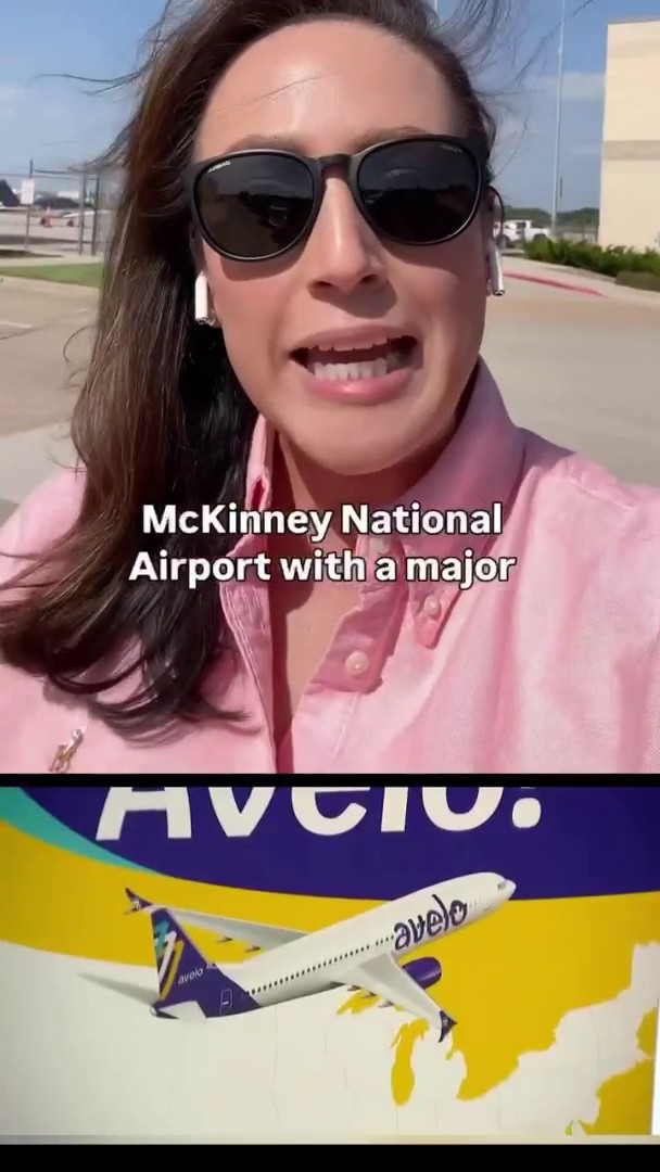 nbcdfw.com - Maria Guerrero - Avelo airlines to fly out of McKinney National this fall