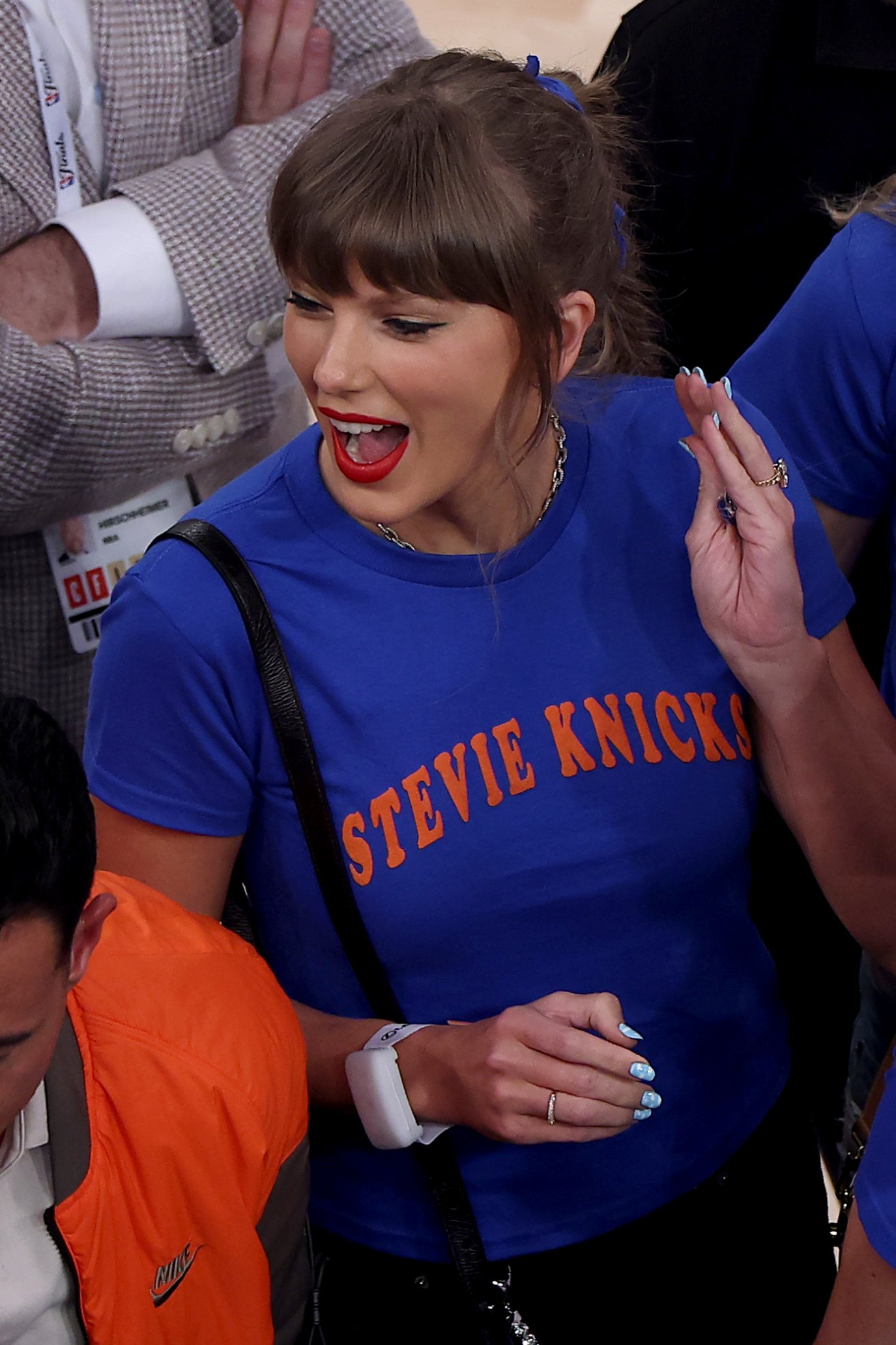 Nba Josh Rapper Taylor Swift attends Knicks–Spurs Game 4 of the NBA Finals – NBC 5 ...