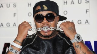 FILE - Rapper Carl "Twista" Mitchell attends the ARTPOP album release and artRave event the Brooklyn Navy Yard on Sunday, Nov. 10, 2013 in New York City.