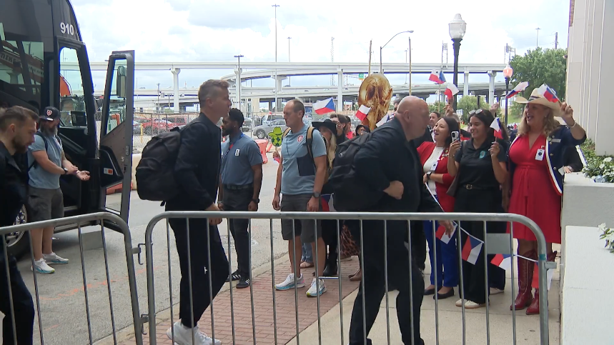 Czechia arrives in North Texas as World Cup preparations begin