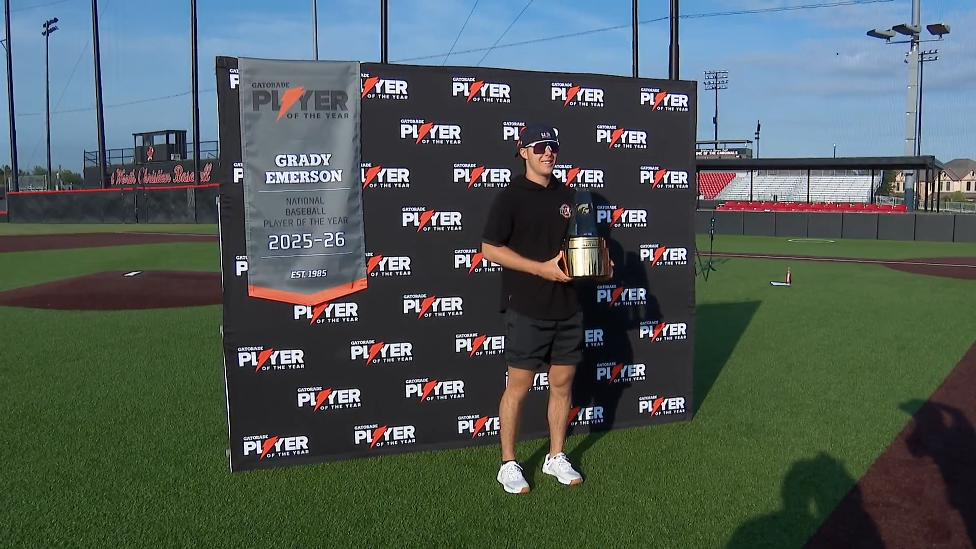 Grady Emerson wins Gatorade National Baseball Player of the Year