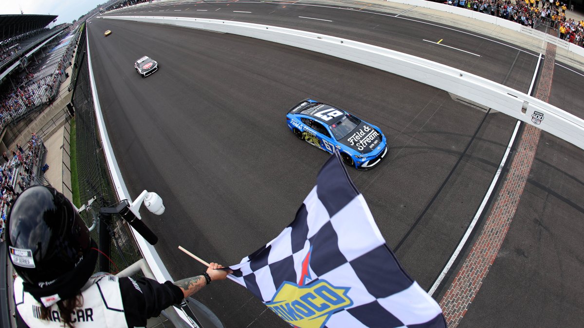 Corey Heim wins Brickyard 400 in another historic victory for the young star