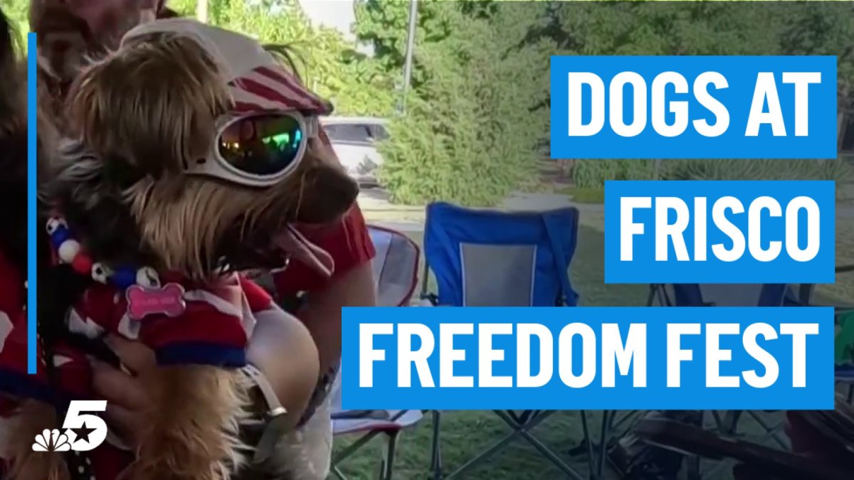 Dogs steal the show at Frisco Freedom Fest