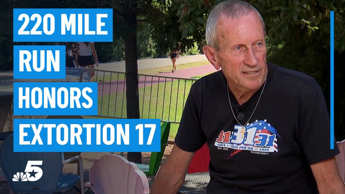 Man runs 220 miles to honor fallen service members