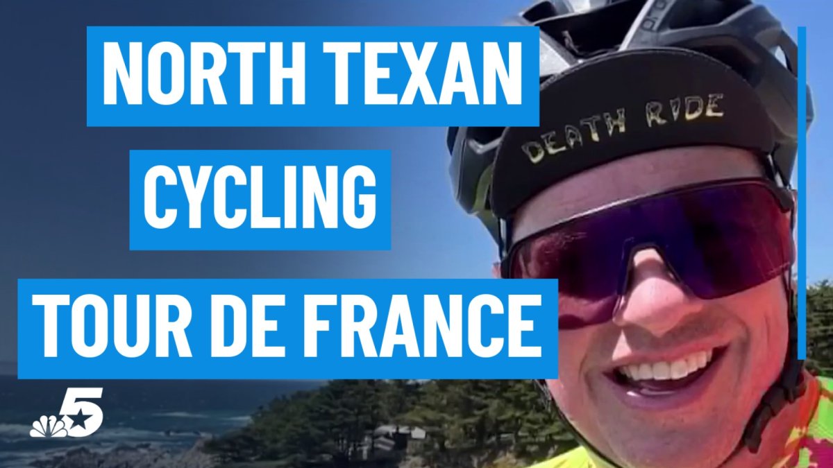North Texas man cycling in Tour de France