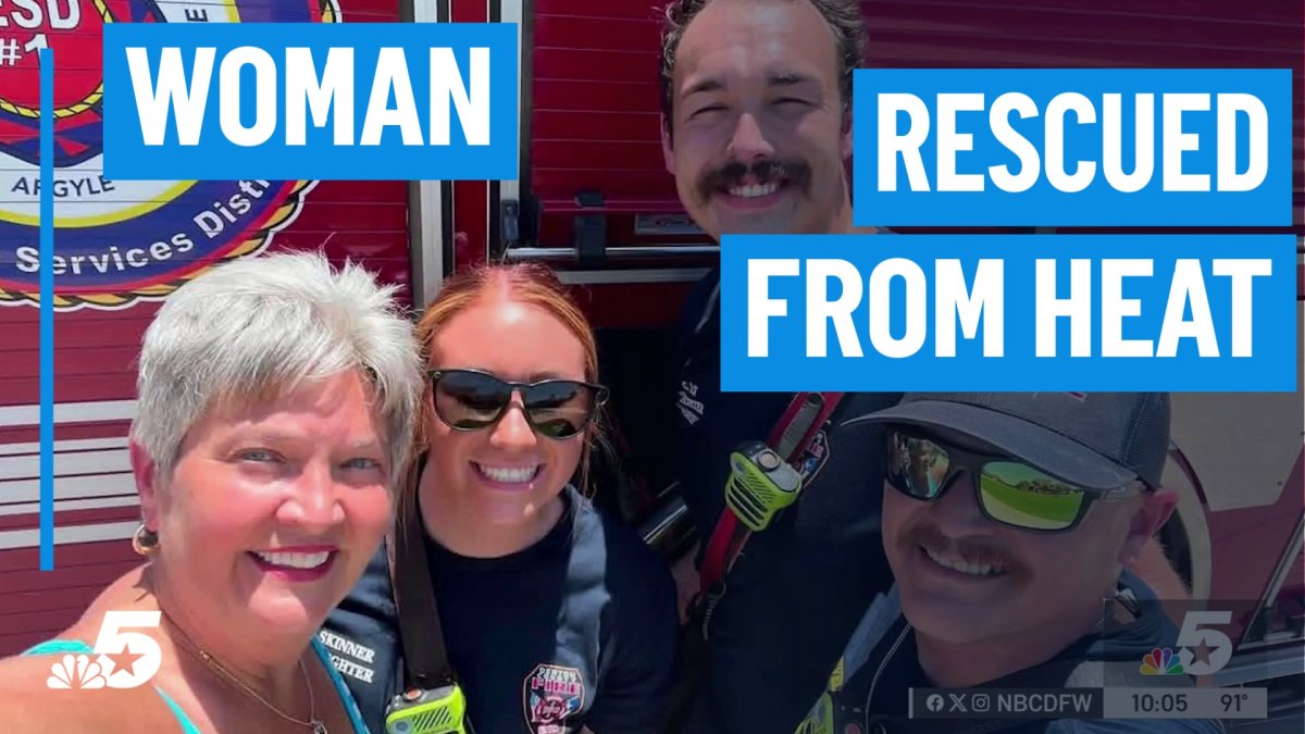 Firefighters rescue woman overcome by North Texas heat ahead of Fourth of July