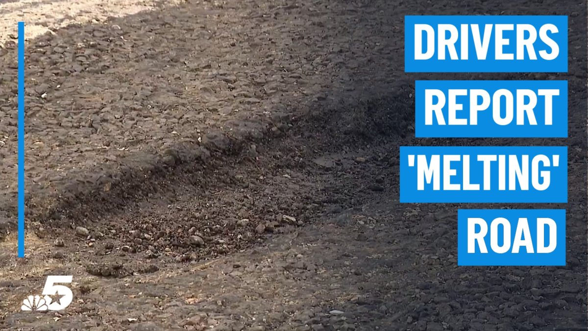 TxDOT repairs ‘melted' highway in Celeste
