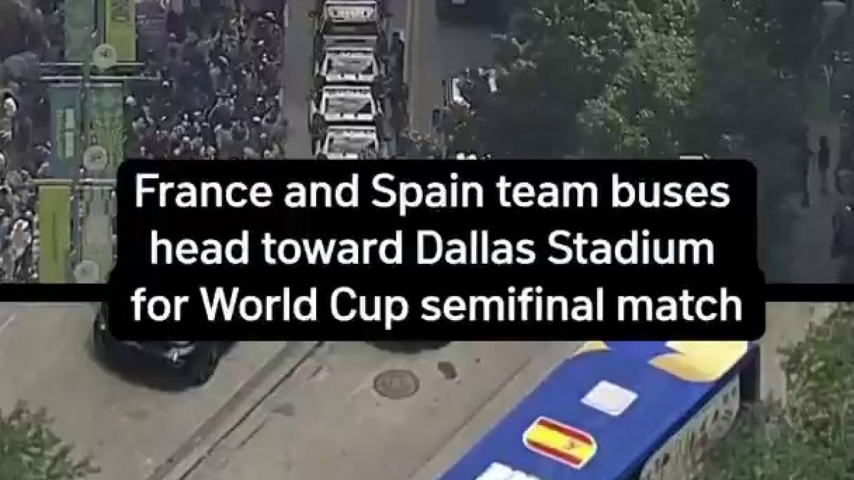 Team France and Team Spain travel to Dallas Stadium for World Cup semifinal