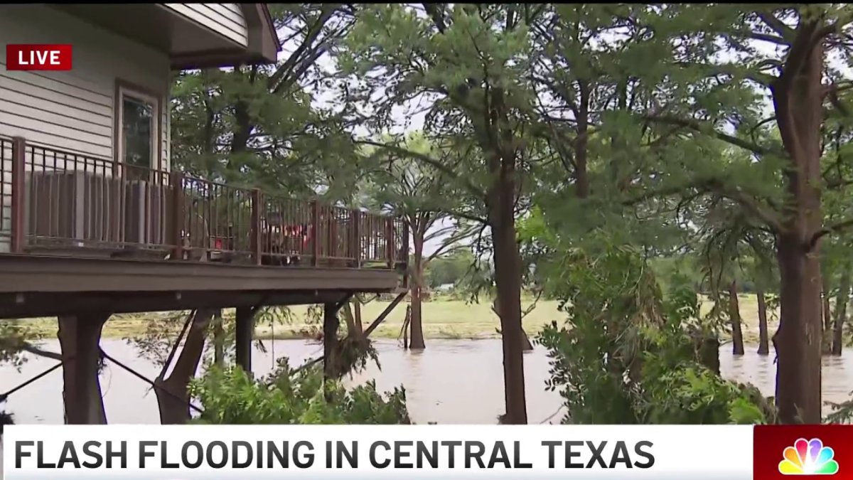 Flash flooding devastates Central & South Texas as heavy rain continues