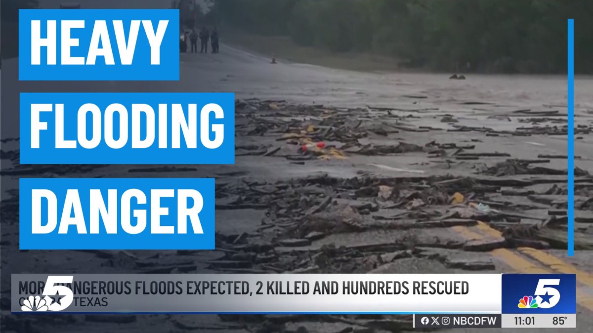 2 killed and hundreds rescued in Central Texas flooding