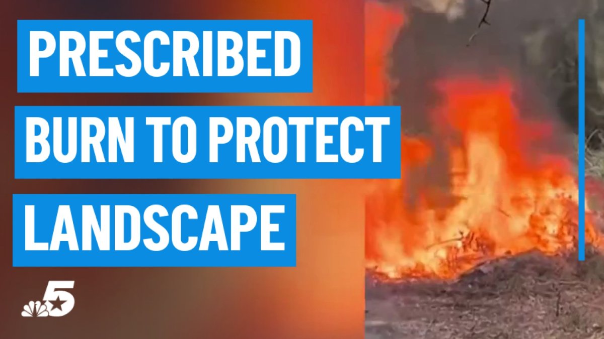 Why smoke and flames are part of a plan at the Fort Worth Nature Center