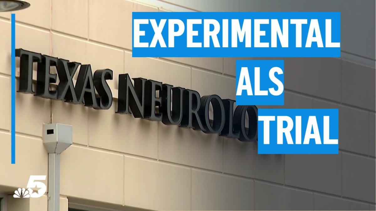 Dallas clinical trial tests experimental treatment for ALS