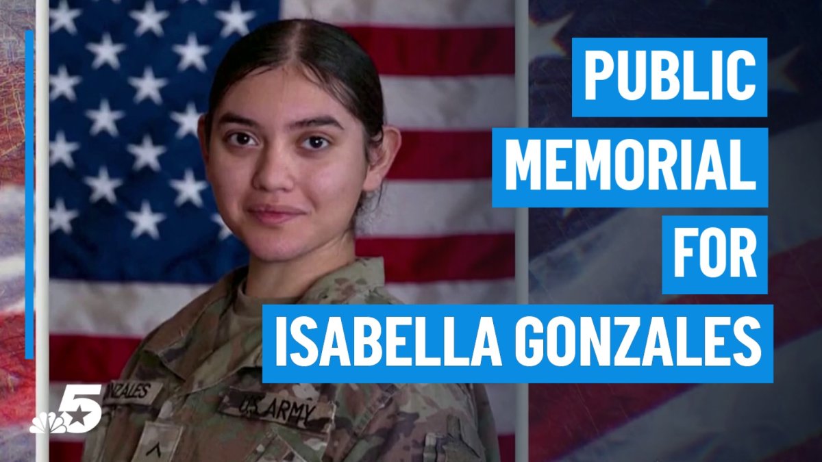 Community holds memorial for Pvt. Isabella Gonzales
