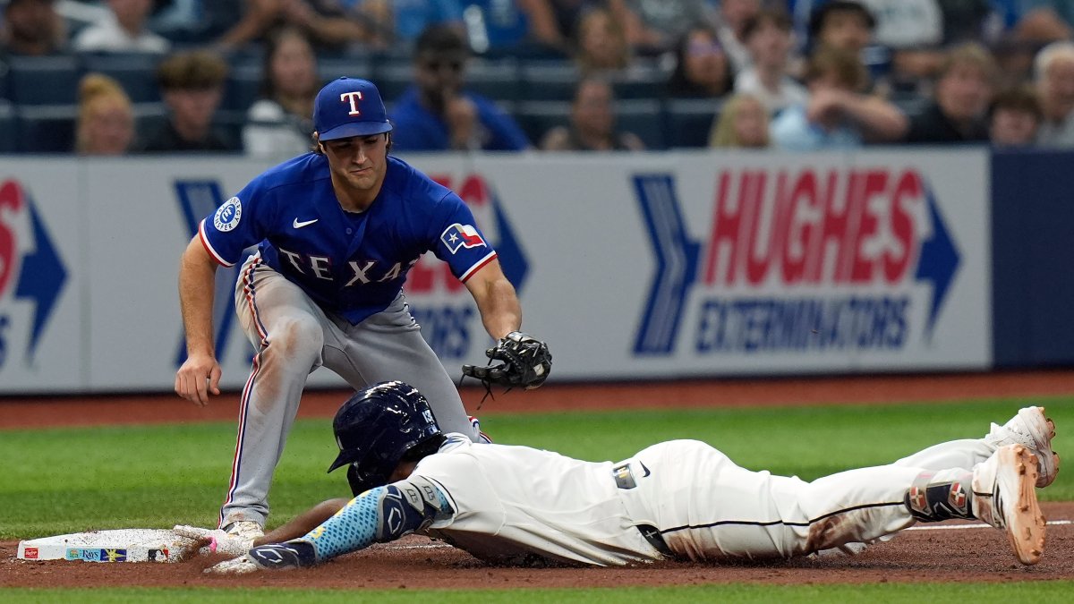 Wynns, Quantrill power Rangers to 4th win in 5 games, 4-1 over the Rays