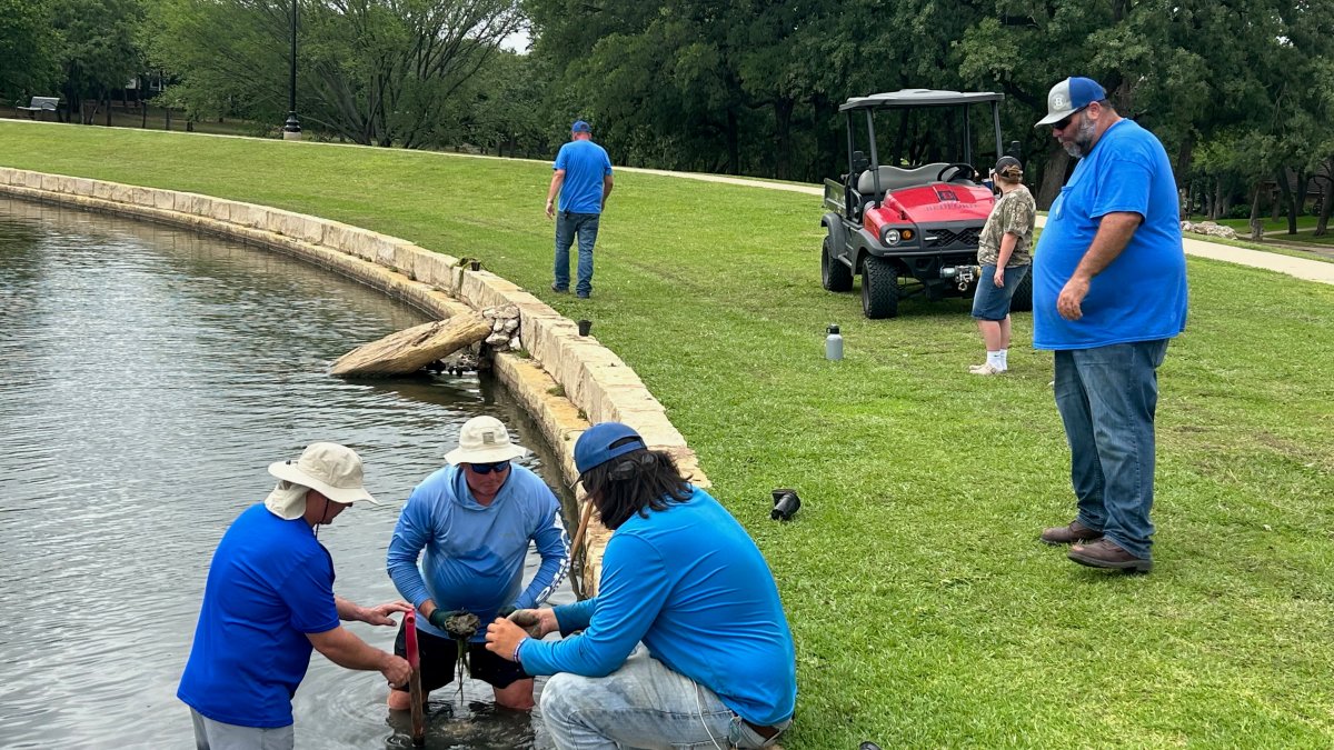 Fishing returns to Bedford Boys Ranch Lake after major fish die-off a year ago