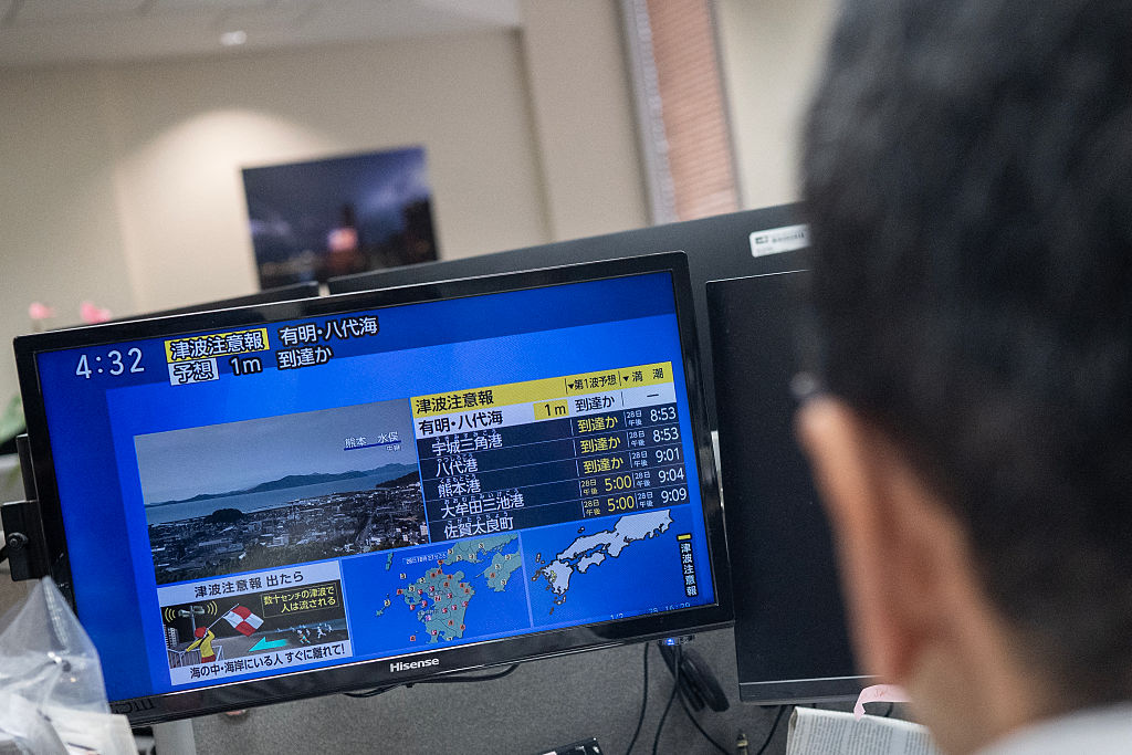 Japan earthquake shakes Kyushu as tsunami advisory is lifted – NBC