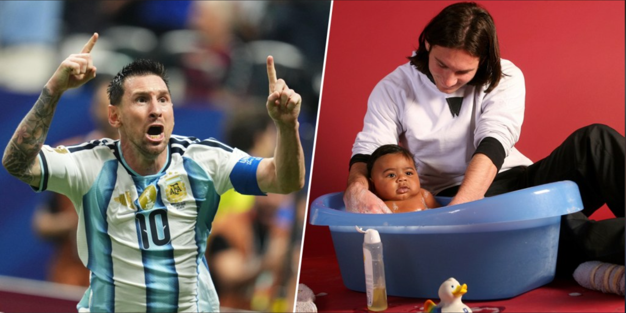 Lionel Messi addresses photo of him bathing baby Lamine Yamal – NBC 5 Dallas - Fort Worth