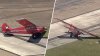 Pilot, passenger OK after plane veers off Arlington runway