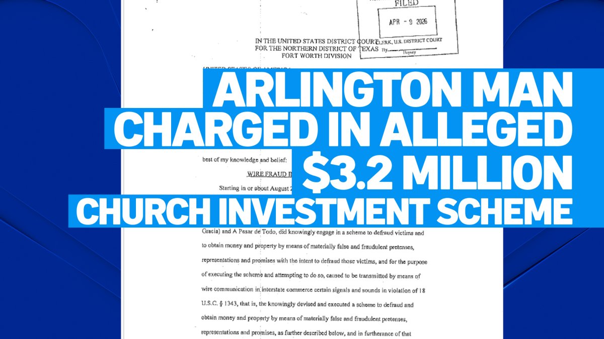 Arlington man indicted in alleged $3.2M church investment fraud scheme