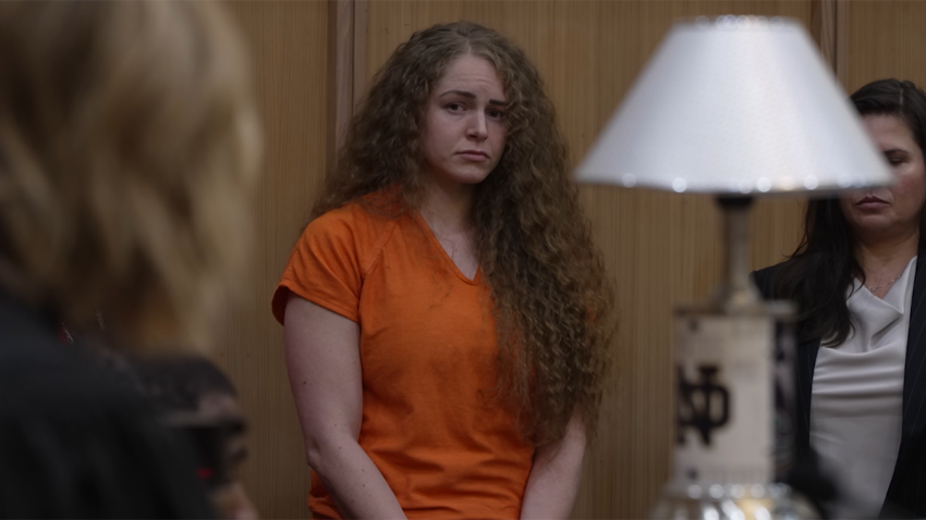 Courtney Clenney in court on Aug. 10, 2026.