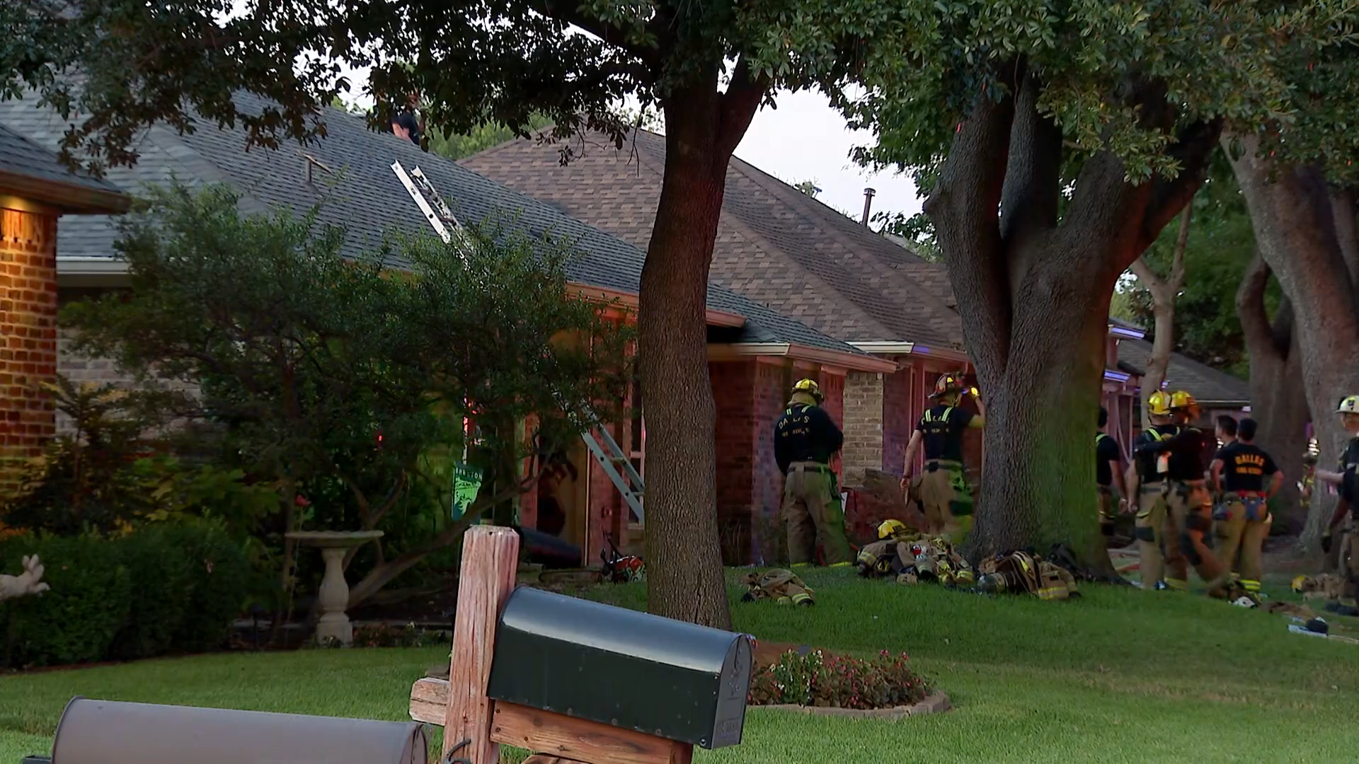 nbcdfw.com - Alton Worley II - Two Dallas house fires sent a firefighter to the hospital and crews saved a cat