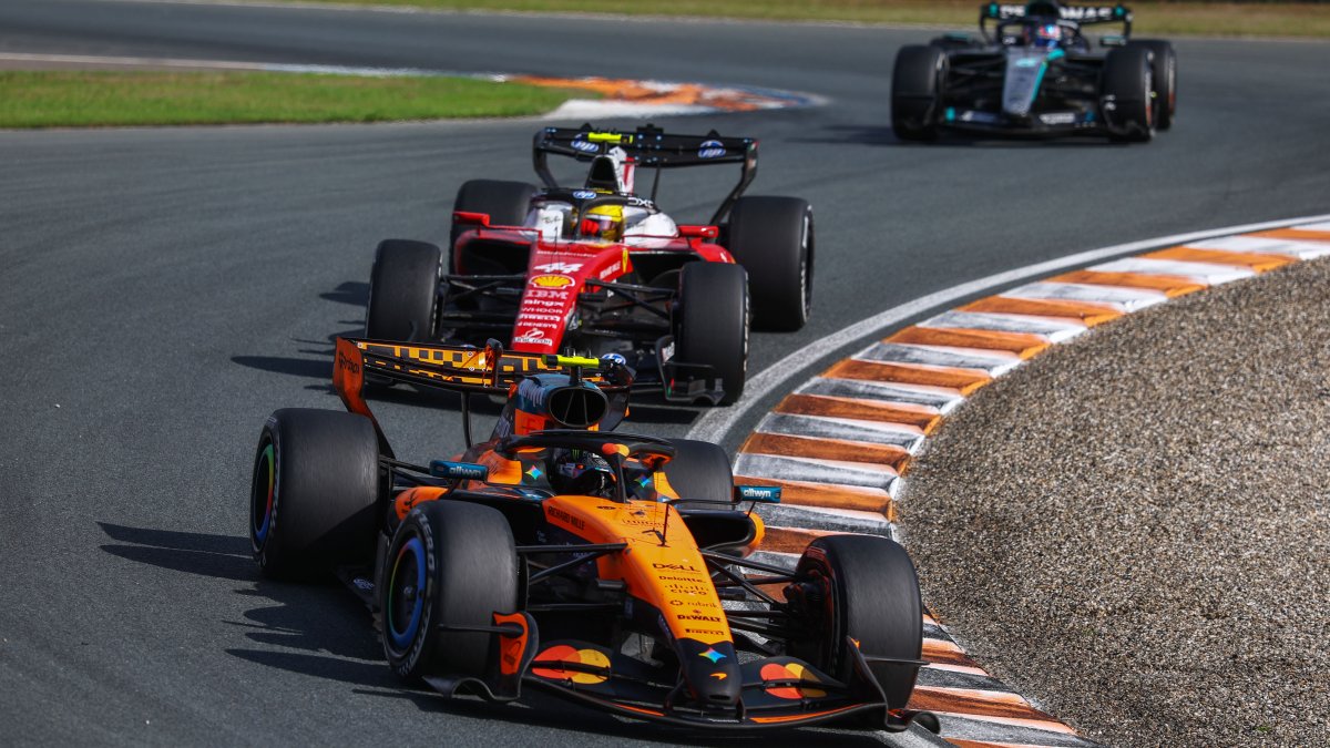 Lando Norris wins F1 Dutch Grand Prix with clutch overtakes in closing laps