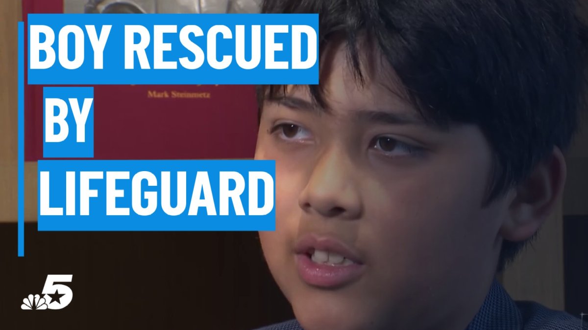 Dallas boy, 10, recalls California beach rescue